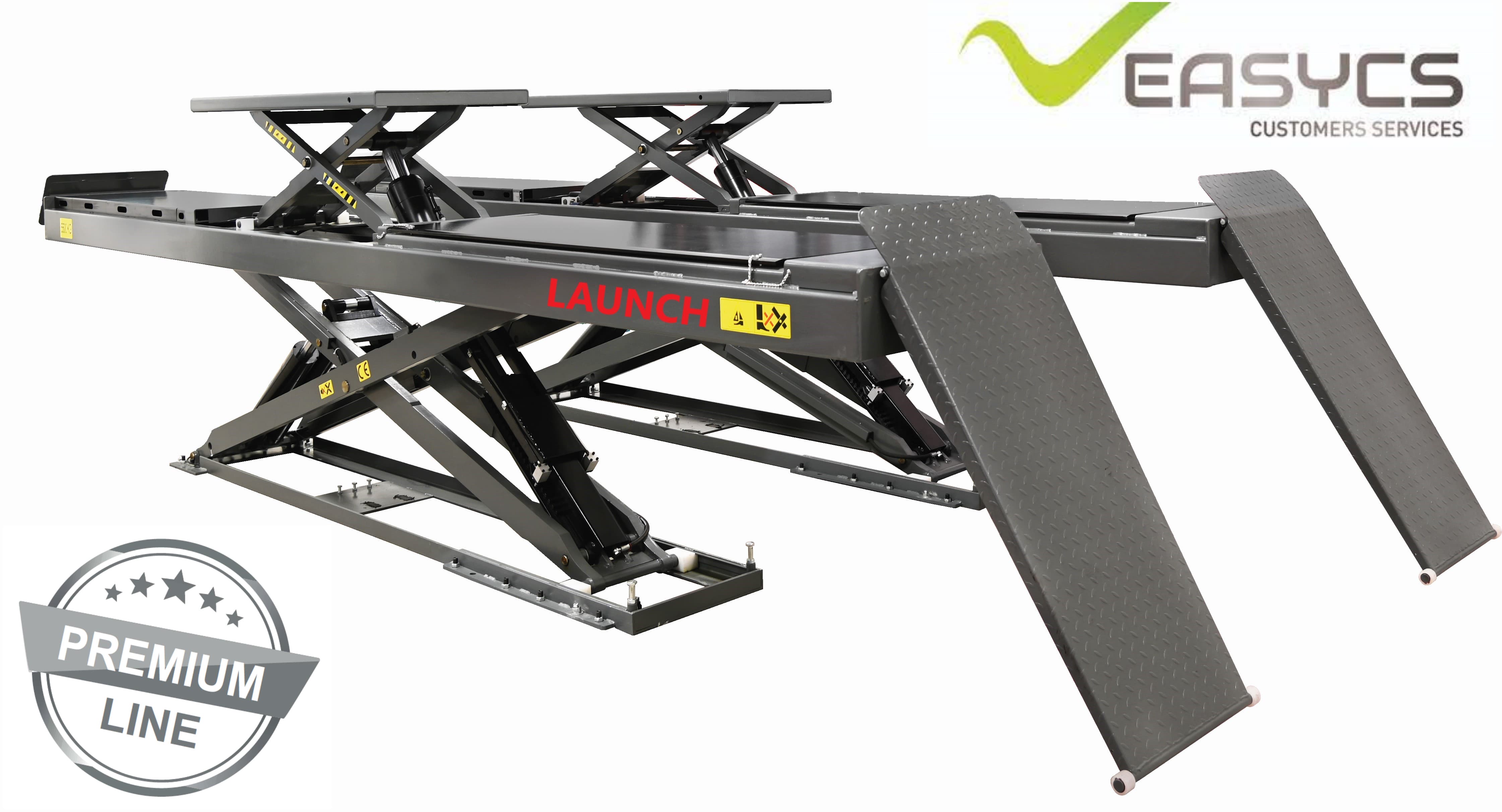 Pont élévateur ciseaux launch